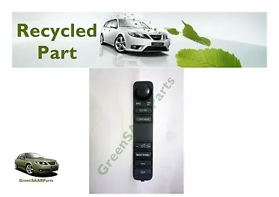 SAAB 9-3 (03>06) SID Control Switch (TCS Version) 12792587Recycled SAAB Part • $49.72
